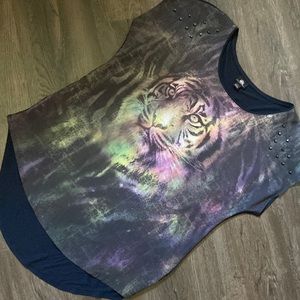 Rock & Republic tiger shirt